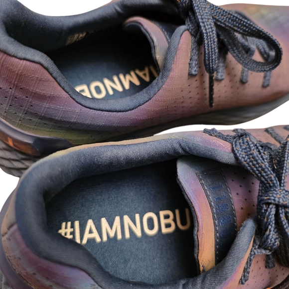 NOBULL Allday Riptop Men's Or Womens Iridescent Blue Athletic Shoes W8.5 M7 - Picture 5 of 7